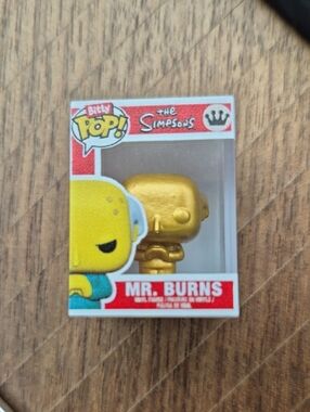 Funko Gold Mr. Burns Bitty Pop! Figure
